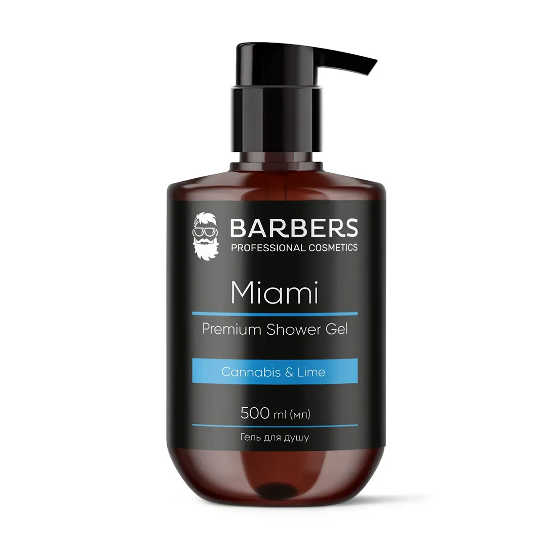 Barbers Miami — гель для душу, 500 мл
